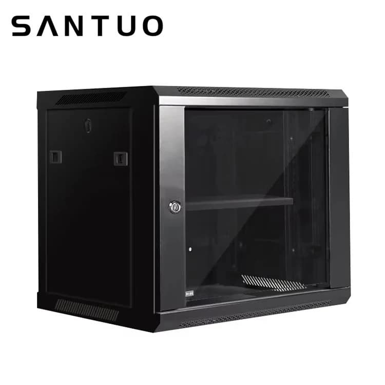 42U Server Rack Cabinet | Heavy-Duty SPCC Steel | Smart Network Data Rack System - Thumbnail 2