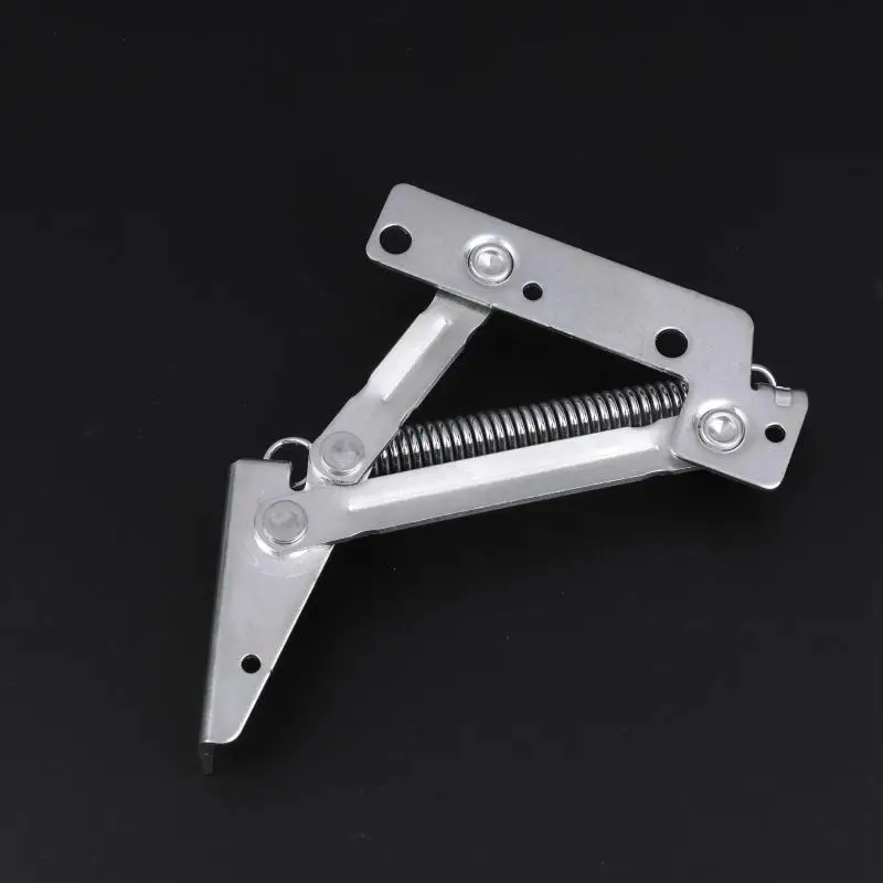 80 Degree Sprung Cabinet Hinges | 2-Pack Lift Up Stay Flap Support | Premium Cupboard Accessories - Thumbnail 5