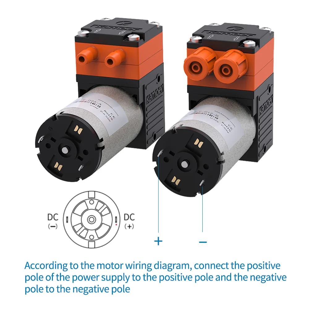Flow Diaphragm Pump | 400ml/min 12V/24V DC | Lab & Waste Water Applications - Thumbnail 5