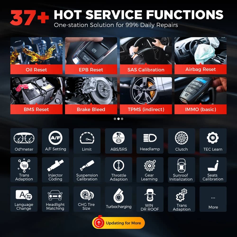 Automotive Diagnostic Scanner | OBD2 Code Reader & Vehicle System Analyzer - Thumbnail 3
