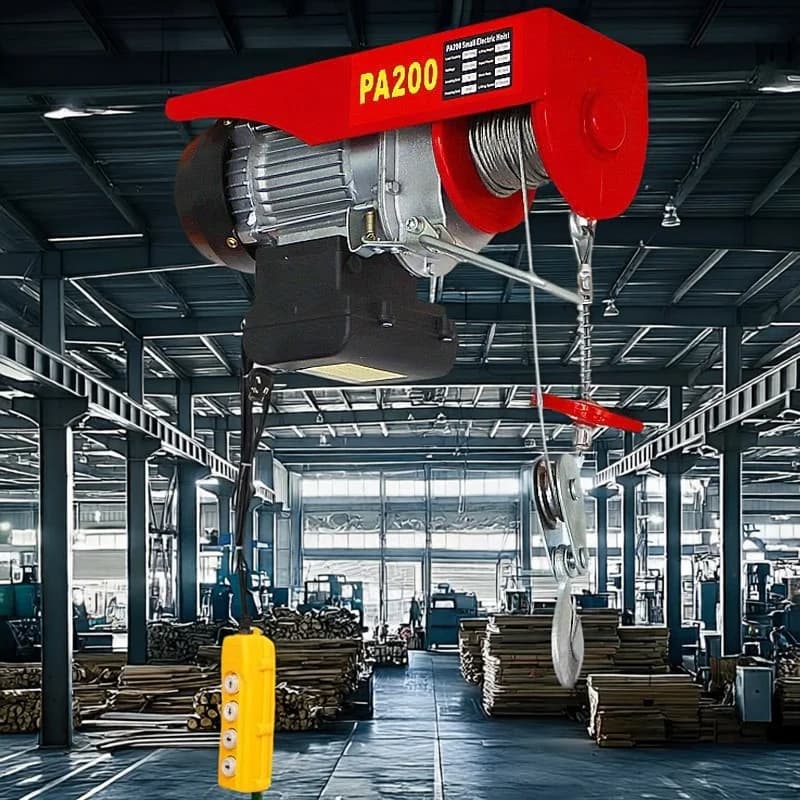 300kg Electric Hoist | 220V Heavy-Duty Winch for Garage & Warehouse Lifting - Thumbnail 3