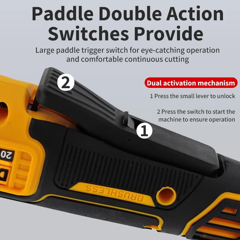 DeWalt DCG406 Brushless Angle Grinder | 4-1/2 Metal Cutting | Recoil Brake & Maglev Motor - Thumbnail 4