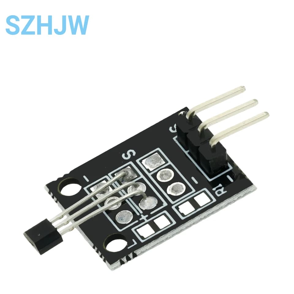 High-Sensitivity 49E Hall Effect Sensor Module | Analog Magnetic Field Detection for Arduino - Thumbnail 5