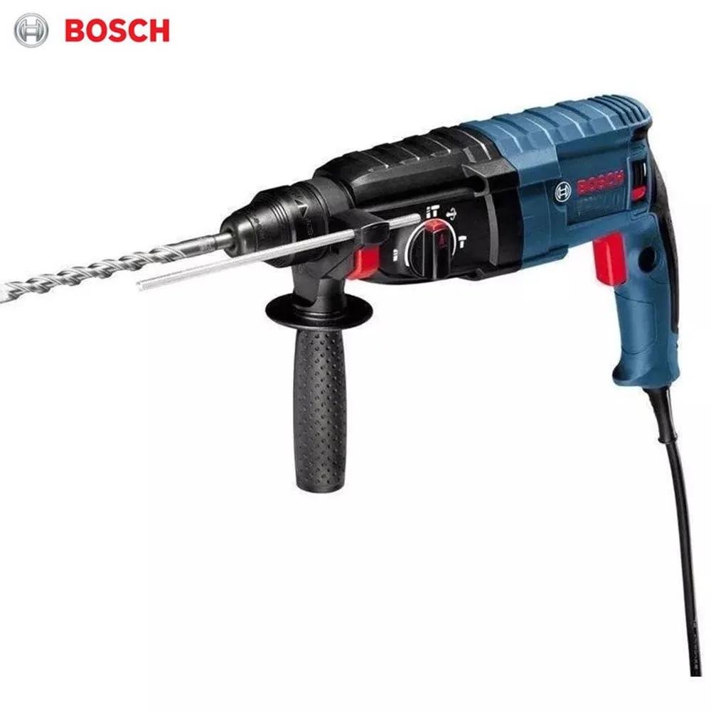 Bosch GBH 2-28 D Professional Rotary Hammer | Hammer Drill & Chisel Function | Heavy-Duty Demolition - Thumbnail 4