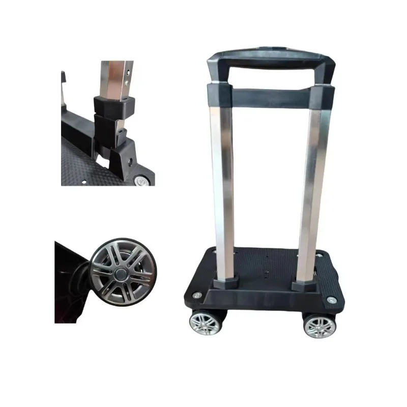 Folding Hand Truck | 25kg Heavy-Duty Capacity | Telescopic Handle & All-Terrain Wheels - Thumbnail 4