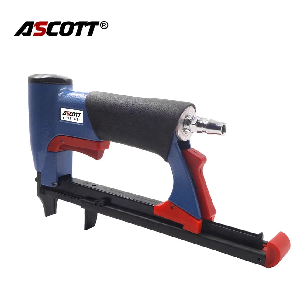Framing Nail Gun | 21Ga Air Upholstery Stapler for Furniture & Cabinets | 7116-421 Crown - Thumbnail 3