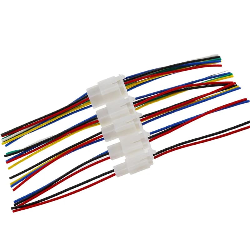Automotive Wire Connector Kit | 2.8mm Quick-Connect Terminals | Male & Female Plugs for Motorcycle & Vehicle Wiring - Image 1