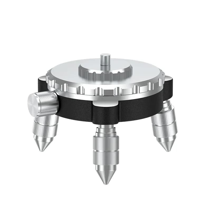 Laser Level Tripod | 360° Adjustable Base | 12/16 Line Metal Bracket - Thumbnail 2