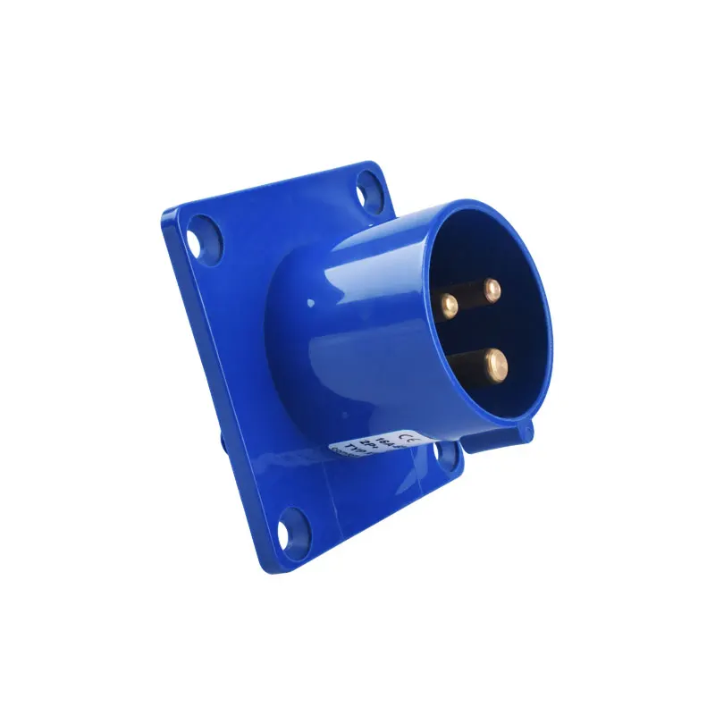 Heavy-Duty Waterproof Electrical Connector | IP44 Rated | 16A/32A 3-5 Pin Wall Socket - Thumbnail 6