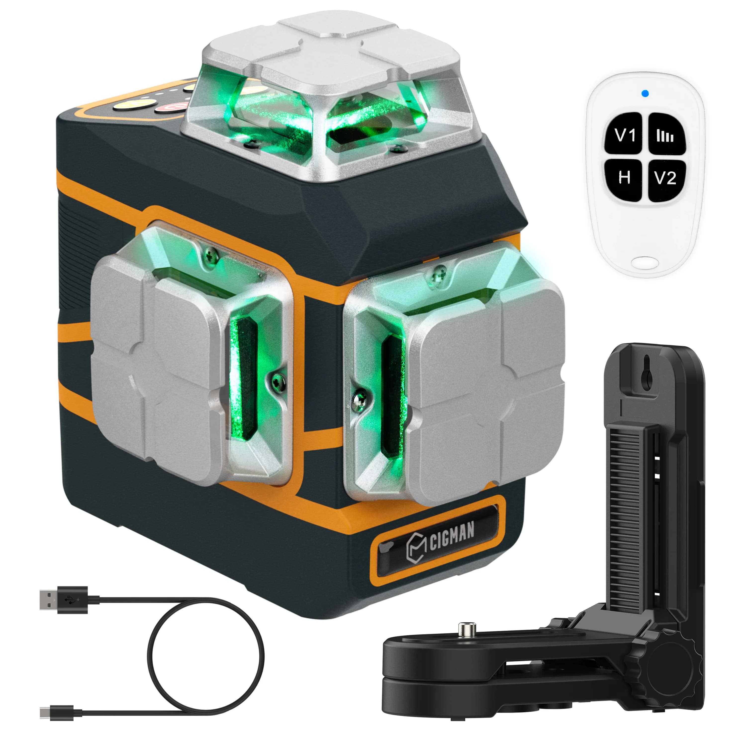 3D Laser Level | 12-Line Self-Leveling | Horizontal & Vertical Alignment - Thumbnail 4