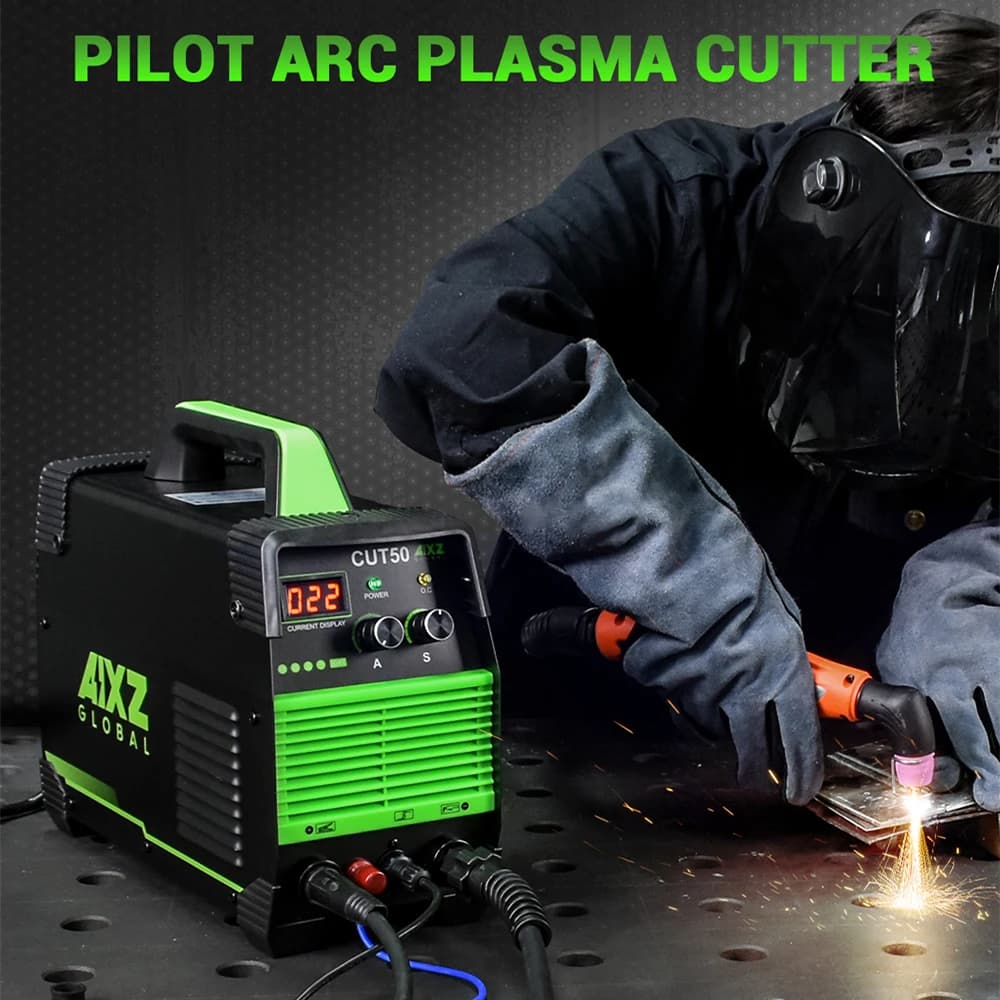 AIXZ CUT-50 Amps Plasma Cutter HF Non-Touch Pilot Arc Plasma Cutting Machine 110/220V Dual Voltage IGBT Inverter Can Cut 1-14mm - Thumbnail 4