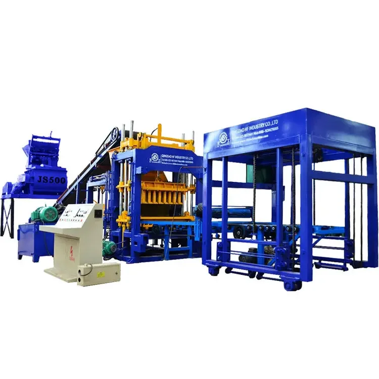 Automatic Brick Making Machine | Solid Concrete Block Production | Industrial-Grade Construction Equipment - Thumbnail 2