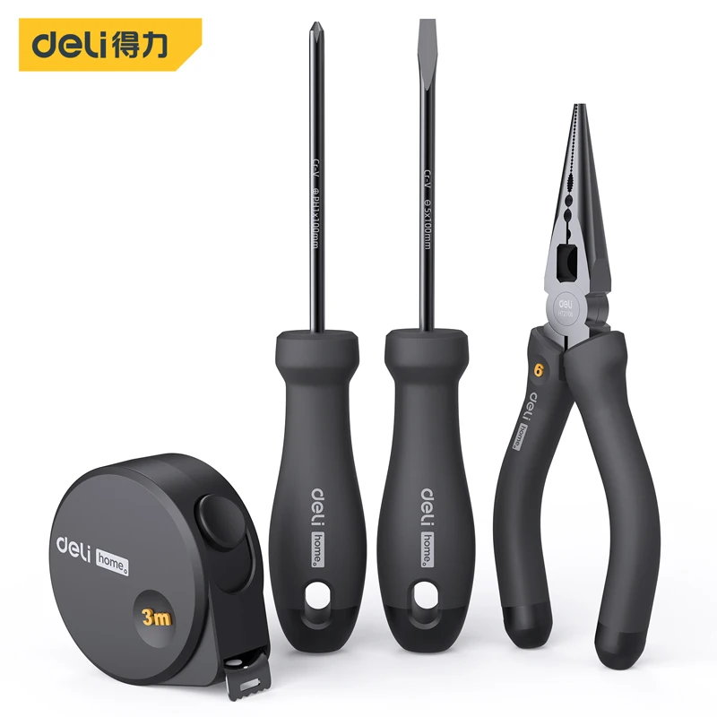 Electrician Tool Kit | Essential Hand Tool Set for Home Repair & DIY Projects - Thumbnail 3