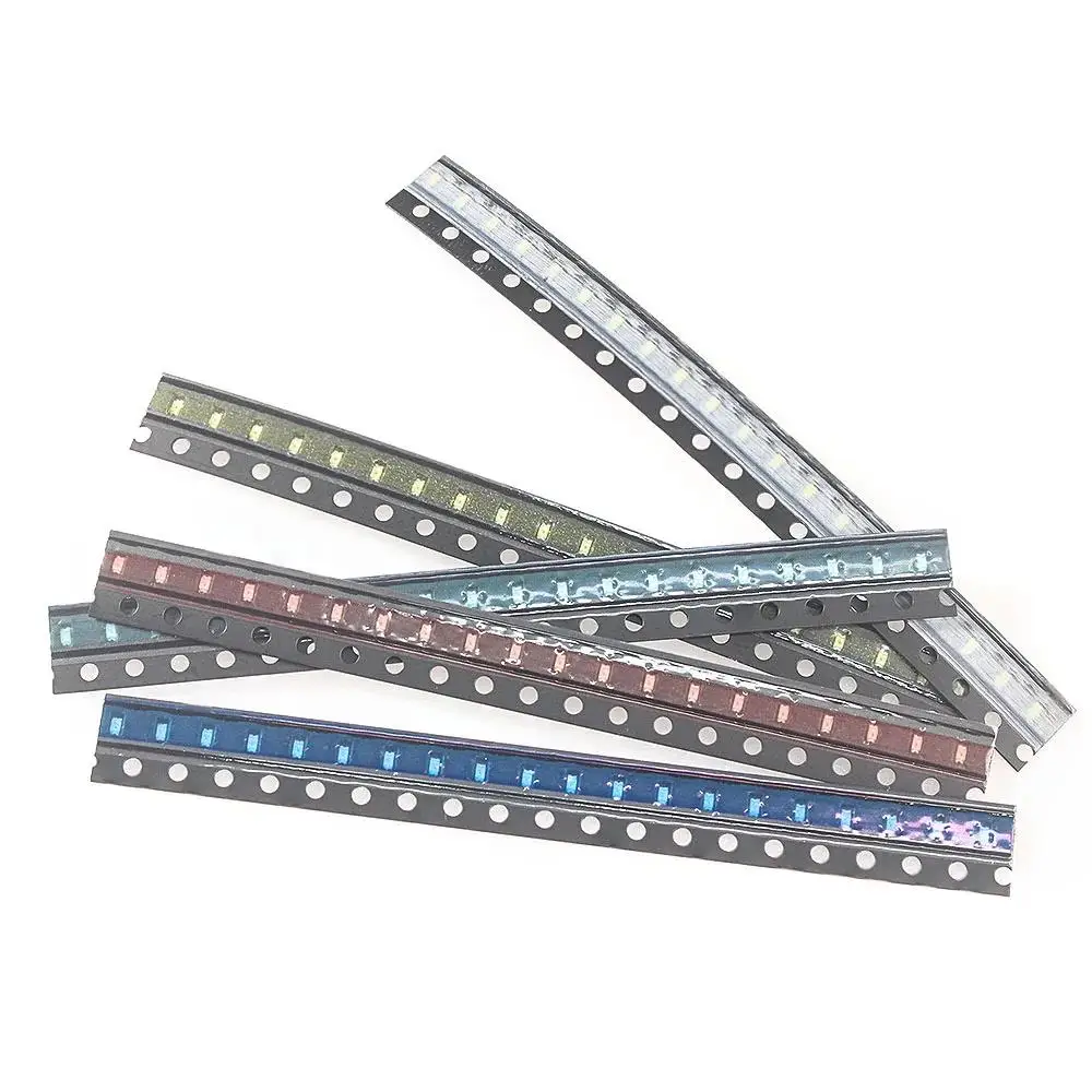 SMD LED Assortment Kit | 0603, 0805, 1206, 1210, 5730, 5050 Sizes | 5 Colors (Red, White, Yellow, Green, Blue) - Thumbnail 5