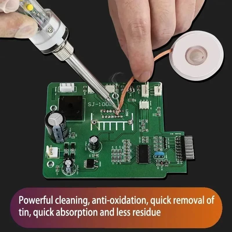 Desoldering Braid | 1.5mm & 3mm Copper Wick | Precision Solder Removal Tool - Thumbnail 5