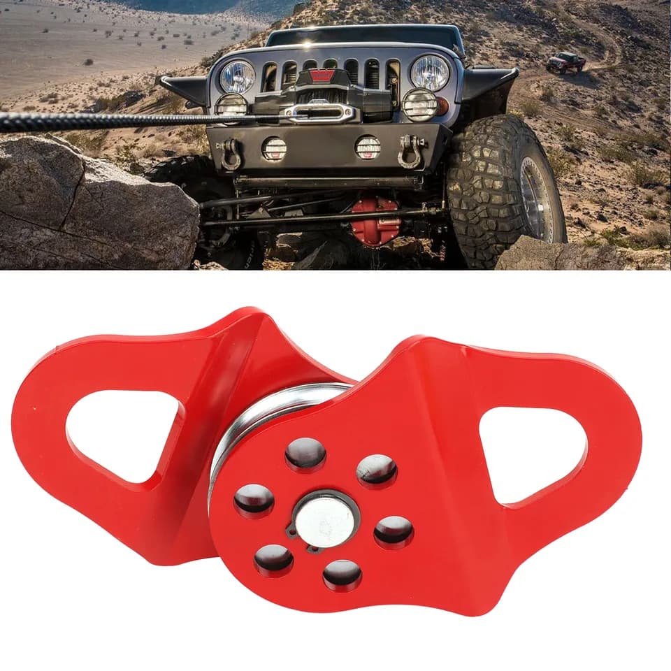 3 Ton Snatch Block | Heavy Duty Recovery Pulley | Truck & Tractor Towing - Thumbnail 3