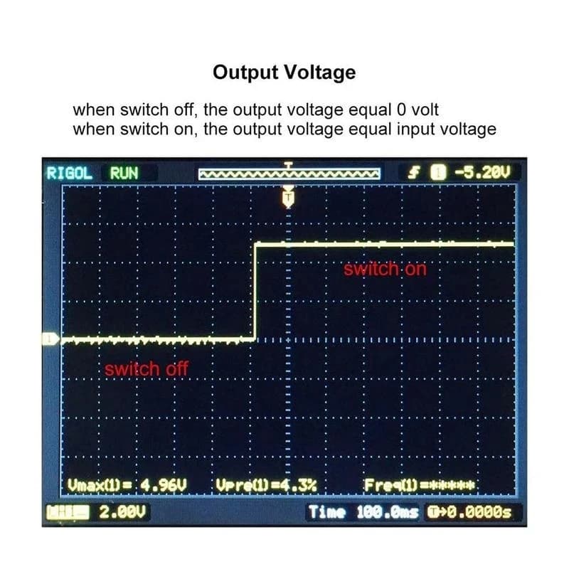 High-Current Remote Control Switch | 2-20A PWM Signal Control for Drones & Pumps | 3-30V DC - Thumbnail 6