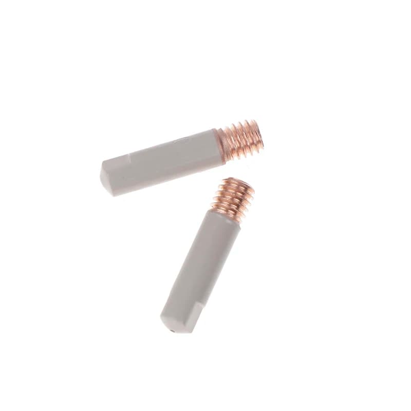 MIG Welding Contact Tips & Nozzle Kit | 0.8mm & 1.0mm | 25mm M6 | Anti-Spatter Coating - Thumbnail 6