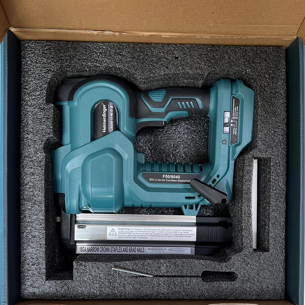 18GA Cordless Nail Gun & Stapler | 2-in-1 Tool | Compatible with Makita Battery - Thumbnail 3