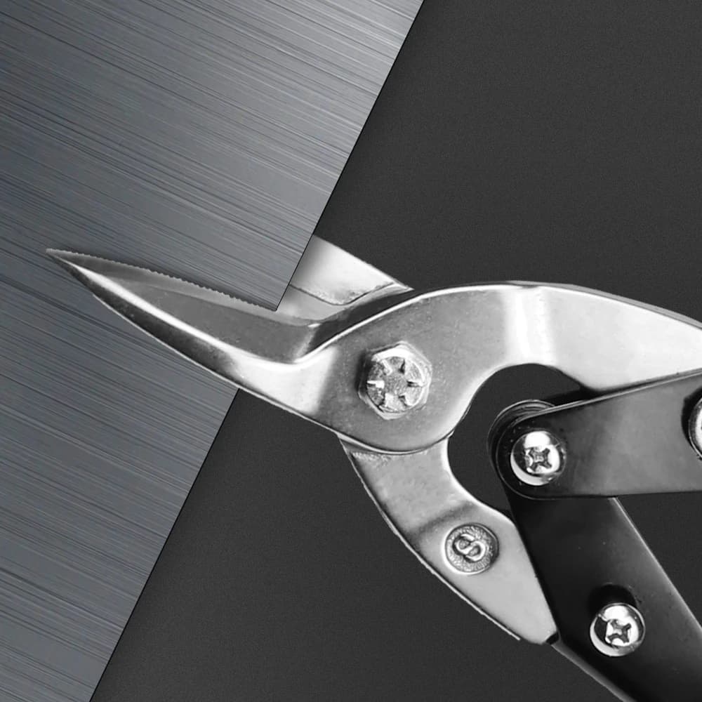 Aviation Snips | Multi-Directional Metal Cutting Tool | Heavy-Duty Industrial Scissors - Thumbnail 4