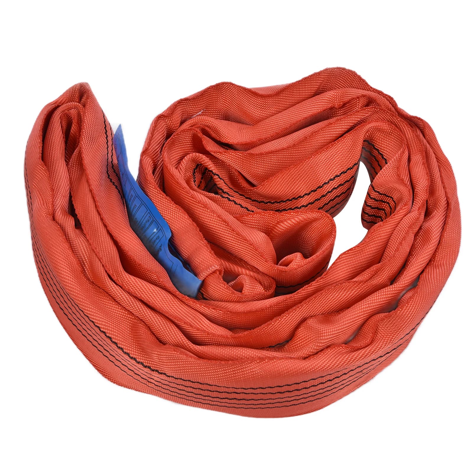 Heavy-Duty 5-Ton Lifting Slings | Industrial-Grade Hoist Straps for Rigging & Port Logistics - Thumbnail 2