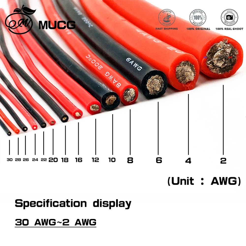 Professional-Grade Silicone Wire | Super-Flexible & Durable | 1-14 AWG Tinned Copper - Thumbnail 3
