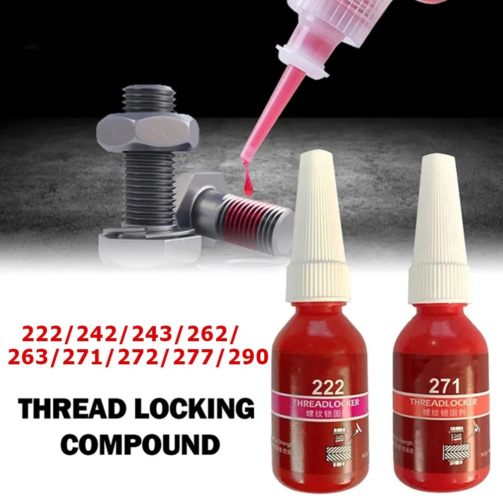 Professional-Grade Threadlocker Adhesive | 10ml Bottle | 222, 242, 243, 262, 263, 271, 277-290 Formulations - Thumbnail 6