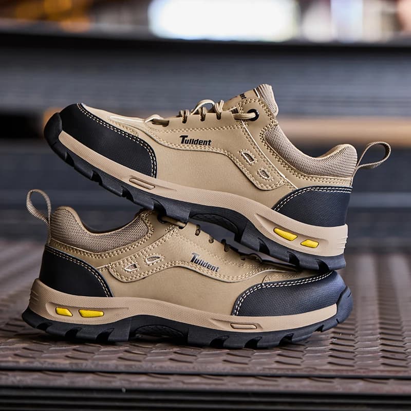 Men's Puncture Resistant Work Boots | Wear-Resistant Protective Shoes | New Tactical Safety Footwear - Thumbnail 6