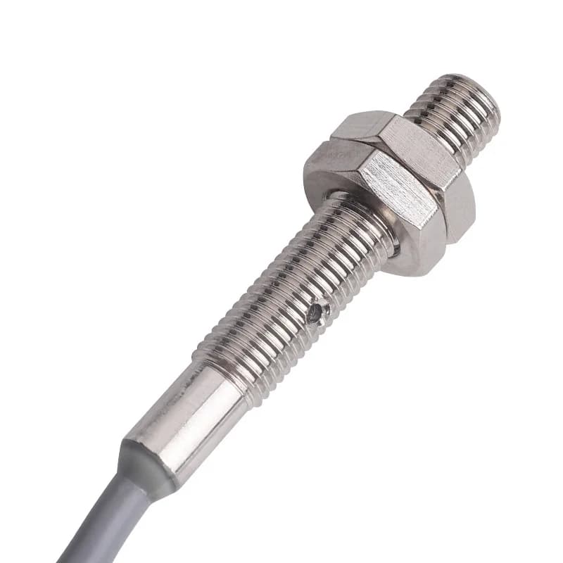 Industrial-Grade Inductive Proximity Sensor | IP65 Waterproof | NPN/PNP NO/NC | M3-M6 Thread - Thumbnail 2