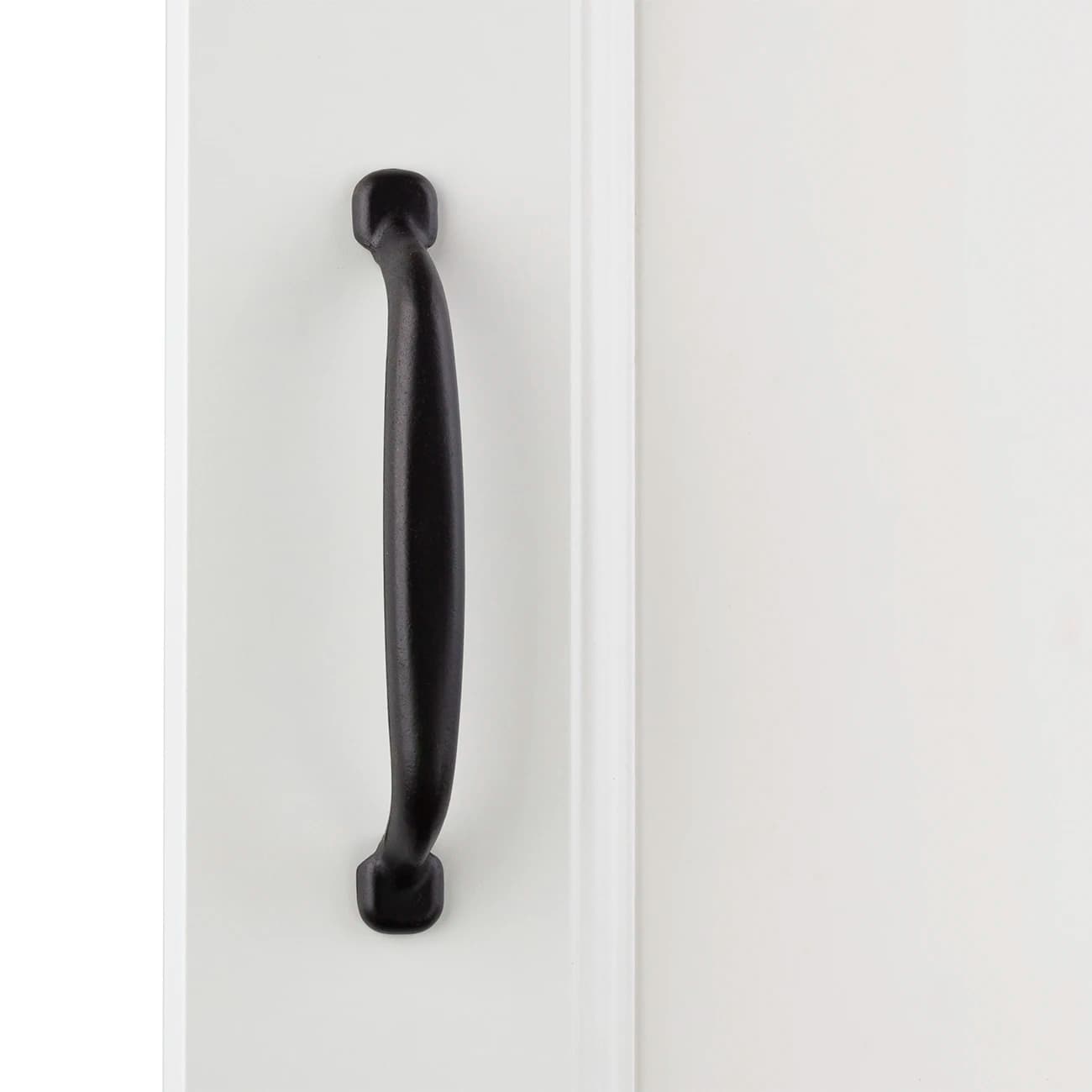 Black Cabinet Handles | Zinc Alloy Construction | 2-Pack for Wooden Doors & Cupboards - Thumbnail 6