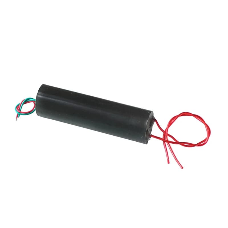 DC 3V-6V to 400kV High Voltage Generator Module with adjustable output, showing compact blue PCB and screw terminals.