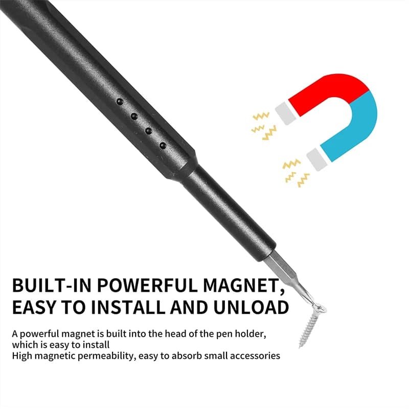 Precision Screwdriver Set | 46-in-1 Magnetic Bit Kit for Phone, Laptop & Electronics Repair - Thumbnail 6