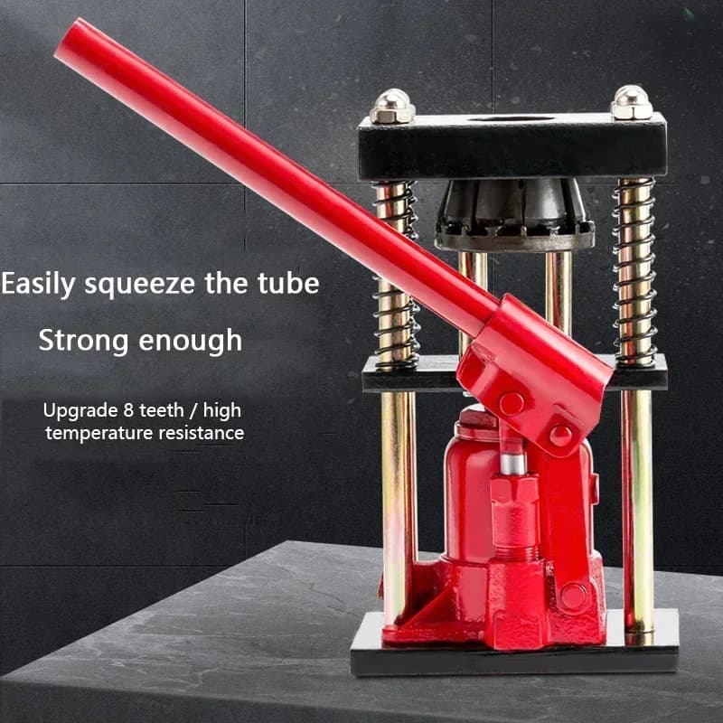 Hydraulic Hose Crimping Tool | Portable Manual Press for High-Pressure Lines - Thumbnail 6