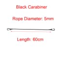 Balck 60CM Dia 5mm