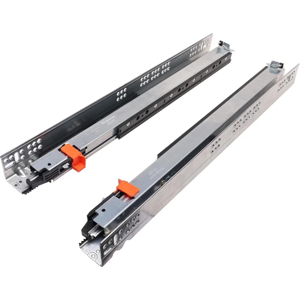 Soft-Close Undermount Drawer Slides | 120lb Capacity | Full Extension | 381mm | 2-Pair Set - Thumbnail 2