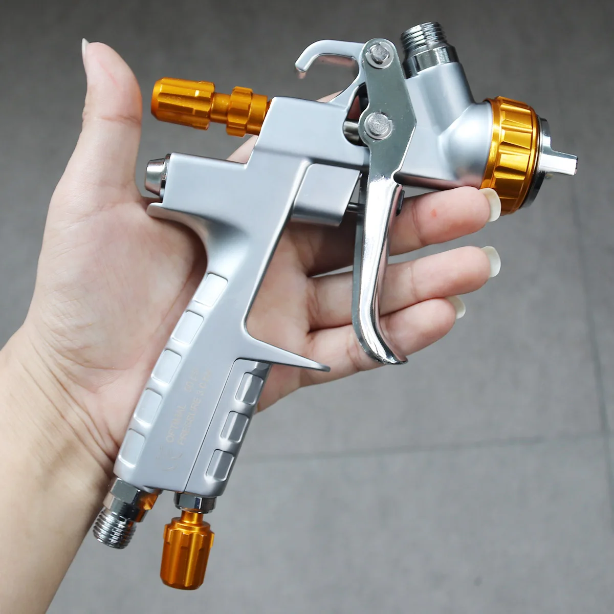 HVLP Spray Gun | Professional 1.3mm Nozzle Kit | High-Performance for All Automotive Paints - Thumbnail 4