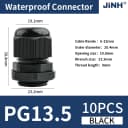 PG13.5-Black-10Pcs