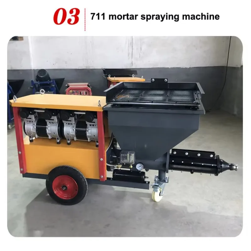 Concrete Transfer Pump | Smooth Mortar Injection Machine | Stable Material Delivery System - Thumbnail 4