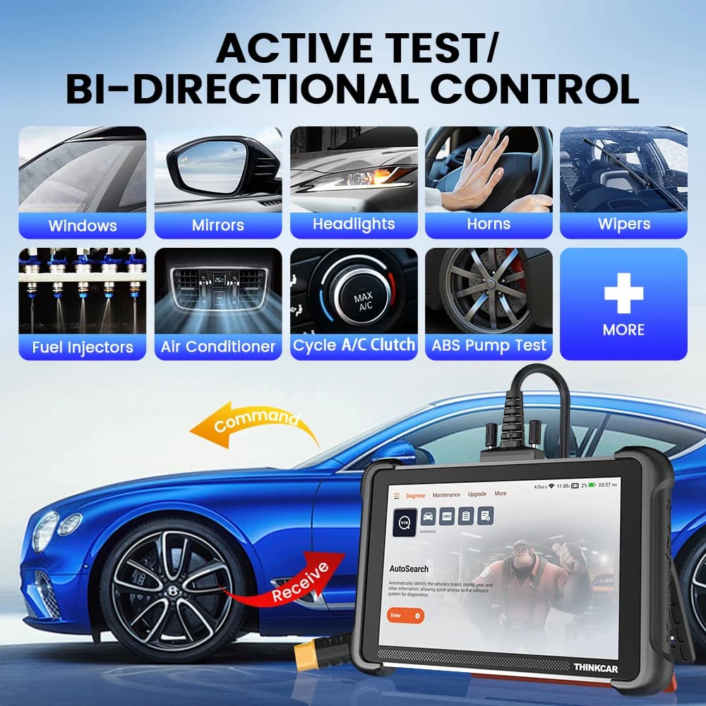 OBD2 Scanner & ECU Coding Tool | Bi-Directional Control | CAN FD & DoIP Diagnostics - Thumbnail 3