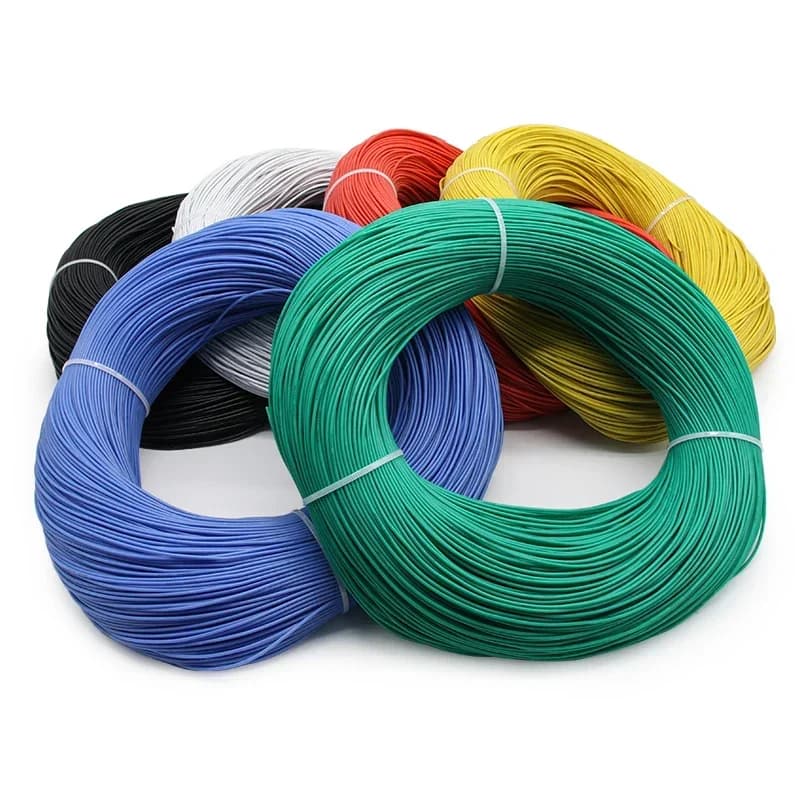 Premium flexible silicone automotive cable in various AWG sizes from 2 to 26, ideal for car battery and high-heat engine bay applications.