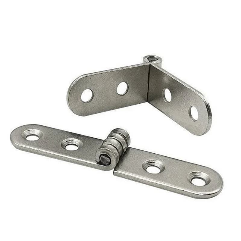 180 Degree Foldable Hinge | Screw-On Flap Hinge | For Sewing Machine Cabinets & Furniture - Image 1