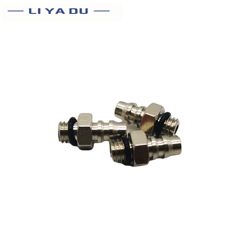 Brass Barb Fittings Kit | M3-M6 to 2mm-6mm OD Air Hose Connectors | Durable Pneumatic Adapters - Thumbnail 5
