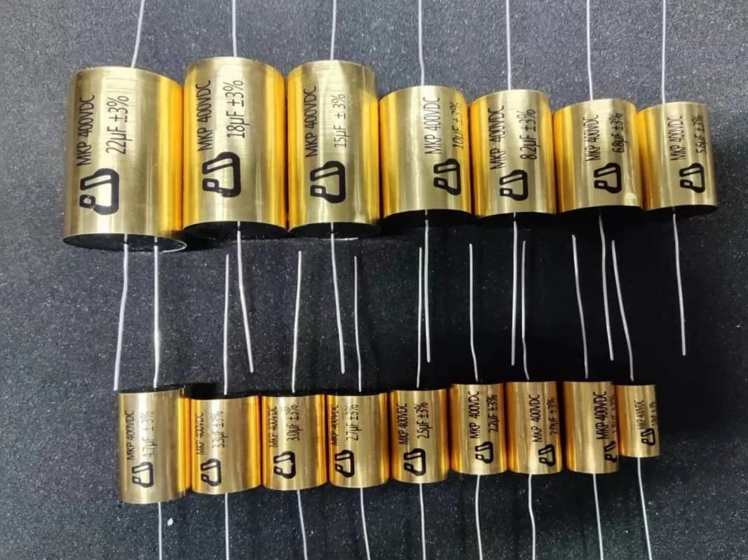 High-Fidelity MKP Crossover Capacitor | 400V Metallized Polypropylene | Premium Audio Coupling - Thumbnail 4