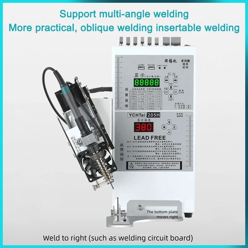 Soldering Station with Intelligent Temperature Control | USB-Powered & Pedal-Activated - Thumbnail 5