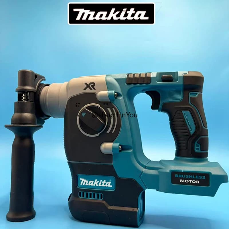 Makita Brushless Hammer Drill | High-Torque Cordless Power Tool for Drilling & Chiseling - Thumbnail 4