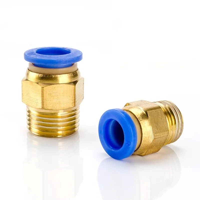 Push-to-Connect Pneumatic Fittings | 1/4 & 1/8 NPT | Quick-Release Air Hose Couplers - Thumbnail 7