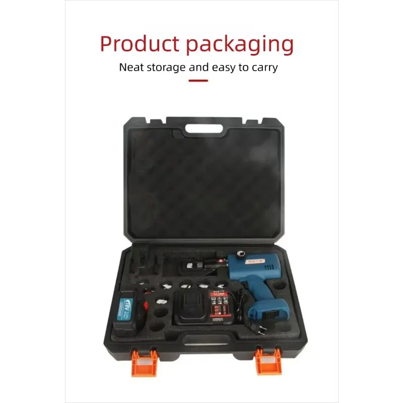 Hydraulic Crimping Tool | Portable Battery-Powered | 4-70mm² Copper & Aluminum Terminals - Thumbnail 3
