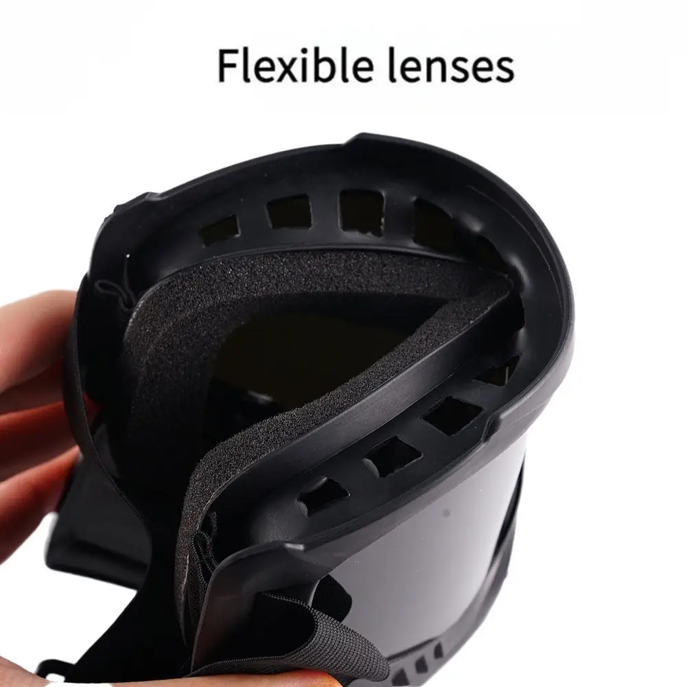 Full-Face Safety Goggles | Anti-Fog, Windproof & Sand-Proof Protection | Welding & Work Mask - Thumbnail 3