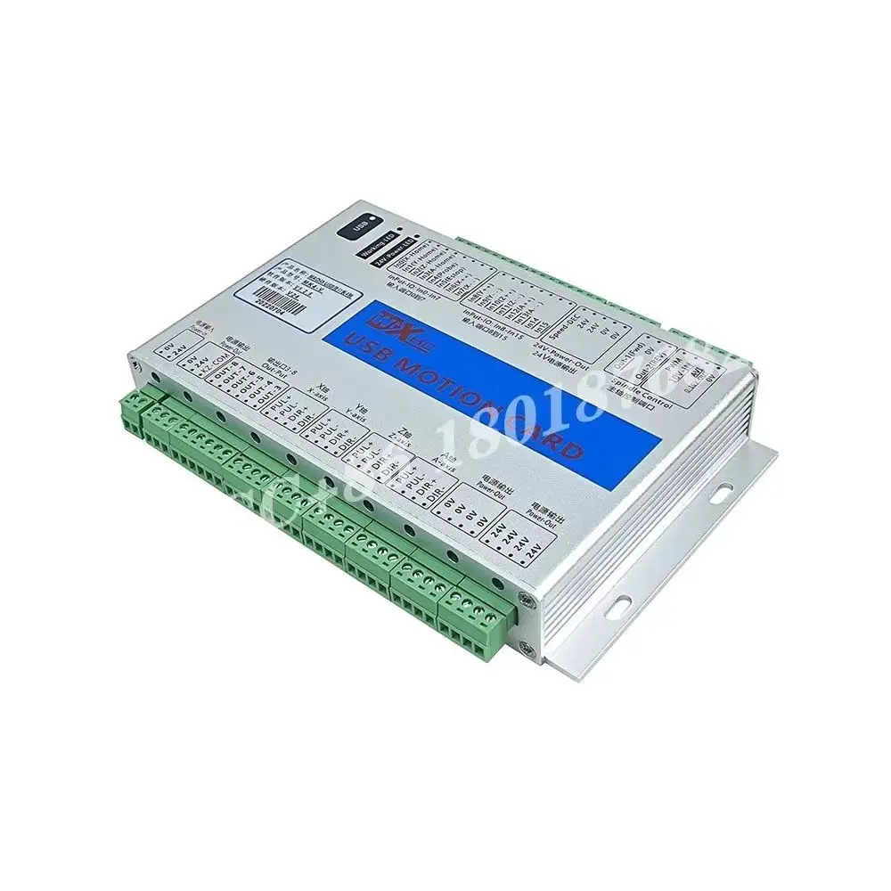 USB Motion Control Card for CNC Machines | 6-Axis Mach3 System | 2MHz Precision for Lathe & Engraving - Thumbnail 2