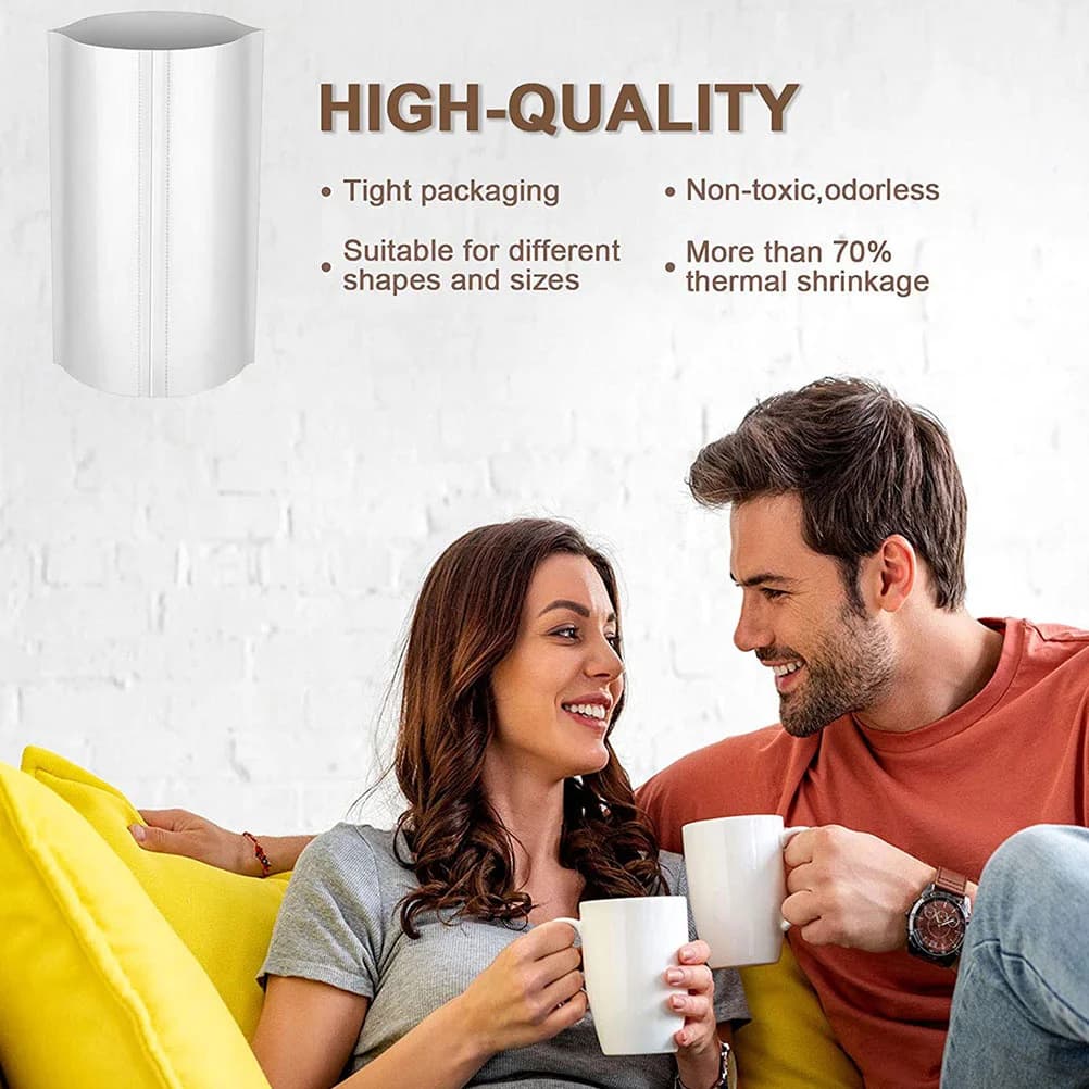 Heat Shrink Film Transfer Paper | 20-Pack for Sublimation & Tumbler Decor - Thumbnail 2